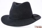 Gleufhoed Brixton Coleman donker grijs wolvilt 59 (M) Nieuw, Kleding | Heren, Hoeden en Petten, Hoed, Nieuw, Ophalen of Verzenden