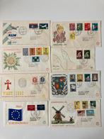 278 eerste dag enveloppen Nederland nr E 40 t/m E 318, Postzegels en Munten, Postzegels | Eerstedagenveloppen, Nederland, Beschreven