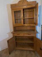 Grenen servieskast in goede staat, Huis en Inrichting, Kasten | Buffetkasten, Ophalen, 100 tot 150 cm, Zo goed als nieuw, Met lade(s)