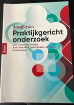 Zorgbasics praktijkgericht onderzoek, Boeken, Ophalen, Zo goed als nieuw, Chris Kuiper; Henk Rosendal; Joan Verhoef; Karin Neijenhuis; ...