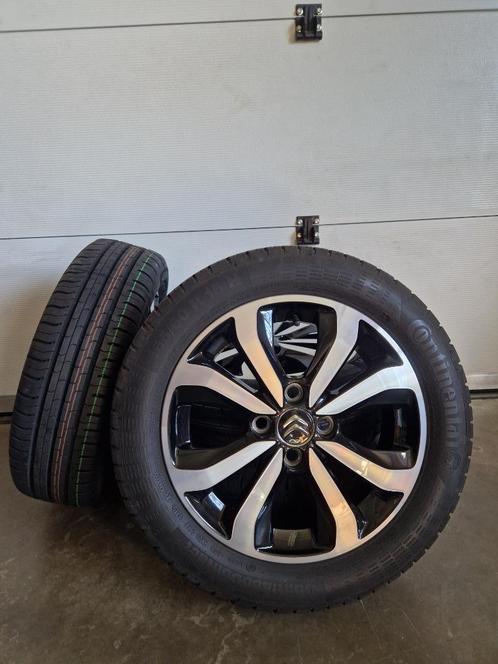 Citroen C1 Lichtmetalen velgen met continental banden, Auto-onderdelen, Overige Auto-onderdelen, Citroën, Peugeot, Toyota, Ophalen