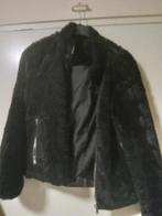 Zwart bont jasje maat m 25 euro, Kleding | Dames, Ophalen of Verzenden, Zo goed als nieuw, Zwart