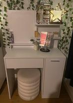 Kaptafel - make up tafel -  klein bureau, Huis en Inrichting, Tafels | Kaptafels, Ophalen, Gebruikt, 50 tot 100 cm, 100 tot 150 cm