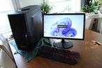 Game pc met win 11, Office en 22 inch scherm, Computers en Software, Desktop Pc's, 8 GB, Zelf gebouwde pc, Virtual Reality, Ophalen of Verzenden