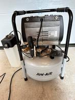 Compressor Jun-Air olie vrij met aut condens aftapper, Doe-het-zelf en Verbouw, Compressors, Gebruikt, Minder dan 200 liter/min
