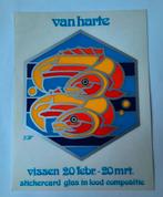 Sticker Van Harte (Vissen), Ophalen of Verzenden, Nieuw, Overige typen