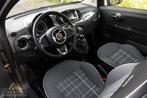 Fiat 500C 1.2 Lounge 2018 GRIJS | Cabrio | Airco | Benzine |, Auto's, Gebruikt, 4 cilinders, Cabriolet, 4 stoelen