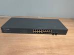 TP-Link TL-SG2216 16-Poorts Gigabit Switch, Computers en Software, Netwerk switches, Ophalen of Verzenden, Zo goed als nieuw