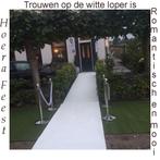 Witte loper Actie 10 meter loper, Nieuw, Ophalen of Verzenden, Wit, Accessoires