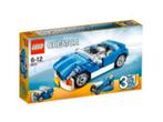 Lego creator 3 in 1 blauwe sportwagen 6913, Ophalen of Verzenden, Zo goed als nieuw, Complete set, Lego