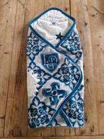 Lodger wikkeldeken fleece - 90x90 cm, Ophalen of Verzenden, Gebruikt, 85 tot 100 cm, Deken