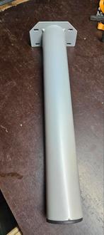 4 Tafelpoten - 42 cm, Huis en Inrichting, Tafelonderdelen, Tafelpoot, Minder dan 50 cm, Gebruikt, Rond