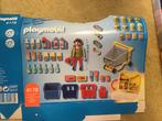 Playmobil boodschappenset in koffertje, Ophalen of Verzenden, Gebruikt, Los playmobil