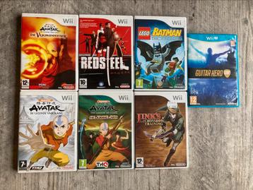 6 Wii spellen en 1 WiiU spel beschikbaar voor biedingen