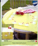 Cado vervaco borduurpakket loper  witte kippen, Ophalen of Verzenden, Nieuw, Handborduren, Borduurpakket