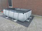 Zwembad 300x200x64 met zout reinigings systeem, Ophalen, Gebruikt, Minder dan 80 cm, Minder dan 200 cm