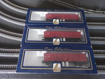 Lima H0 303300 NS Cargo 3 x EAOS wagons. beschikbaar voor biedingen