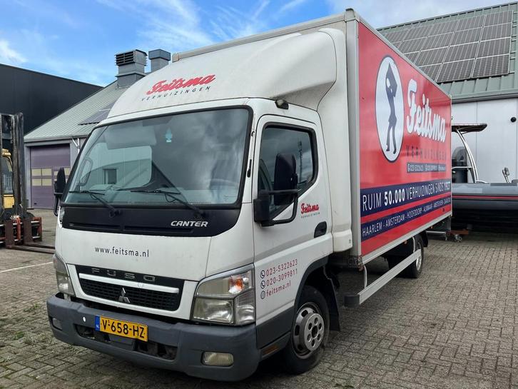 Mitsubishi Canter 3C13 3.0 Bakwagen | Motor Defect, Auto's, Bestelauto's, Bedrijf, Te koop, Mitsubishi, Diesel, Euro 5, Handgeschakeld