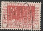 Nederland 1952 589 Jubileum 6c, Gest, Postzegels en Munten, Postzegels | Nederland, Ophalen of Verzenden, Na 1940, Gestempeld