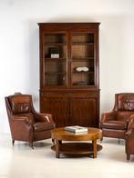 Buffetkast boekenkast vitrine Mahonie antiek