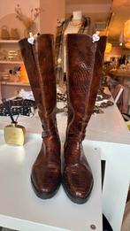 Mace dames laars bruin croco mt 39, Ophalen of Verzenden, Zo goed als nieuw, Bruin, Hoge laarzen