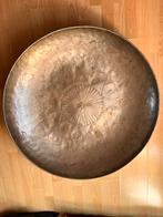 Grote Oosterse schaal 86 cm diameter, Huis en Inrichting, Woonaccessoires | Schalen en Manden, Ophalen, Overige materialen, Schaal