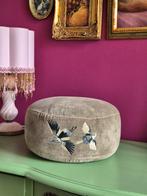 Yoga Poef Meditatiekussen - Rituals geborduurde kraanvogels, Ophalen of Verzenden, Nieuw