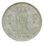 Belgie 1 Franc 1946, Postzegels en Munten, Munten | Europa | Niet-Euromunten, België, Losse munt, Verzenden