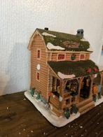 Lemax Big Cat Cabin Kersthuisje, Ophalen of Verzenden, Zo goed als nieuw