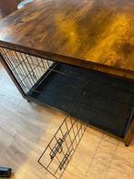 Luxe hondenbench - hout finish - te koop, Ophalen, Zo goed als nieuw