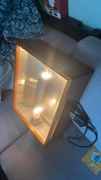Vintage ‘50 Lichtbak / neon achtig met gloeilampen, Huis en Inrichting, Lampen | Vloerlampen, Gebruikt, Art deco, Ophalen of Verzenden