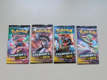 Pokemon Champions Path Booster pack Art Set beschikbaar voor biedingen