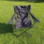 Campingstoel - Zwart - Inclusief tas, Ophalen, Zo goed als nieuw, Campingstoel