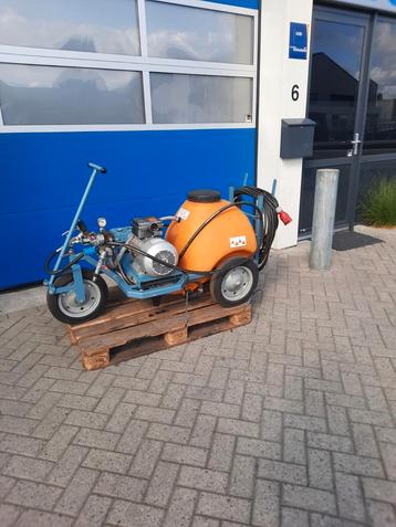 Empas 120L Elektrische Spuitwagen Hogedrukspuit nieuwstaat!! beschikbaar voor biedingen