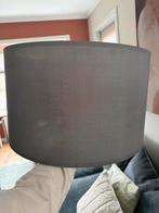 Grijze lampenkap 50cm breed, Ophalen, Gebruikt, Rond, Grijs