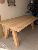 Massief eikenhouten tafel izgst. 200x101x77, Huis en Inrichting, Tafels | Eettafels, Ophalen, Eikenhout, 200 cm of meer, 50 tot 100 cm