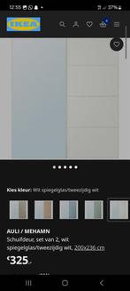 IKEA PAX AULI/MEHAMN Schuifdeuren Set, Huis en Inrichting, Ophalen, 200 cm of meer, 150 tot 200 cm, Nieuw