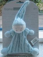 Spookpopje spookje pop lichtblauw gehaakt merk Tiamo, Kinderen en Baby's, Ophalen of Verzenden, Nieuw, Overige typen