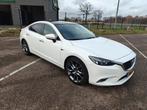 Mazda 6 2.2D 110KW Sedan 2016 Parelmoer Wit Bose, Auto's, Mazda, 730 kg, Zwart, 4 cilinders, 2191 cc