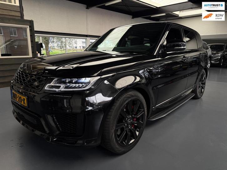 Land Rover Range Rover Sport P400e HSE Dynamic Stealth, Auto's, Land Rover, Bedrijf, Te koop, 360° camera, 4x4, ABS, Achteruitrijcamera