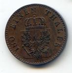 Duitsland Pruissen 2 Pfennig 1858 A, Ophalen of Verzenden, Duitsland
