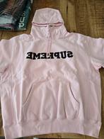 Supreme reversed capuchon trui roze M hooded sweatshirt, Maat 48/50 (M), Nieuw, Ophalen of Verzenden, Roze