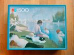 MB puzzel van Seurat - 1500 stukjes, Hobby en Vrije tijd, Denksport en Puzzels, Ophalen, 500 t/m 1500 stukjes, Zo goed als nieuw