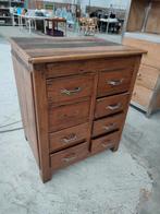 Hardhouten ladekast / werkbankje, Huis en Inrichting, Ophalen, 50 tot 100 cm, Zo goed als nieuw, Minder dan 100 cm