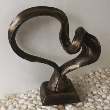 Beeld: Hart - 2 ringen / Hart Abstract beschikbaar voor biedingen