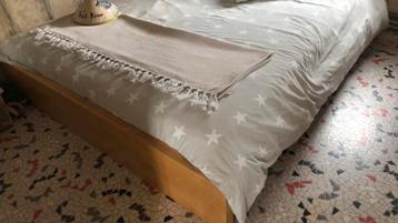 IKEA bed met matrassen Sultan Norskin