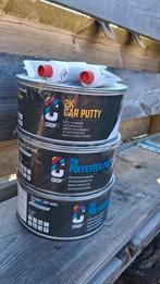 Autoplamuur & Polyester Plamuur - 3 Blikken 750ml, Ophalen, Nieuw, Voor, Bumper