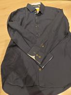 Louis G. Blauw Overhemd Maat L, Kleding | Heren, Overhemden, Blauw, Ophalen of Verzenden, Zo goed als nieuw, Halswijdte 41/42 (L)