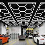 Hexagon  Kapper verlichting led panelen Garage verlichting, Ophalen of Verzenden, Nieuw, Stof