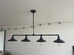 Hanglamp industrieel zwart, Ophalen, Zo goed als nieuw